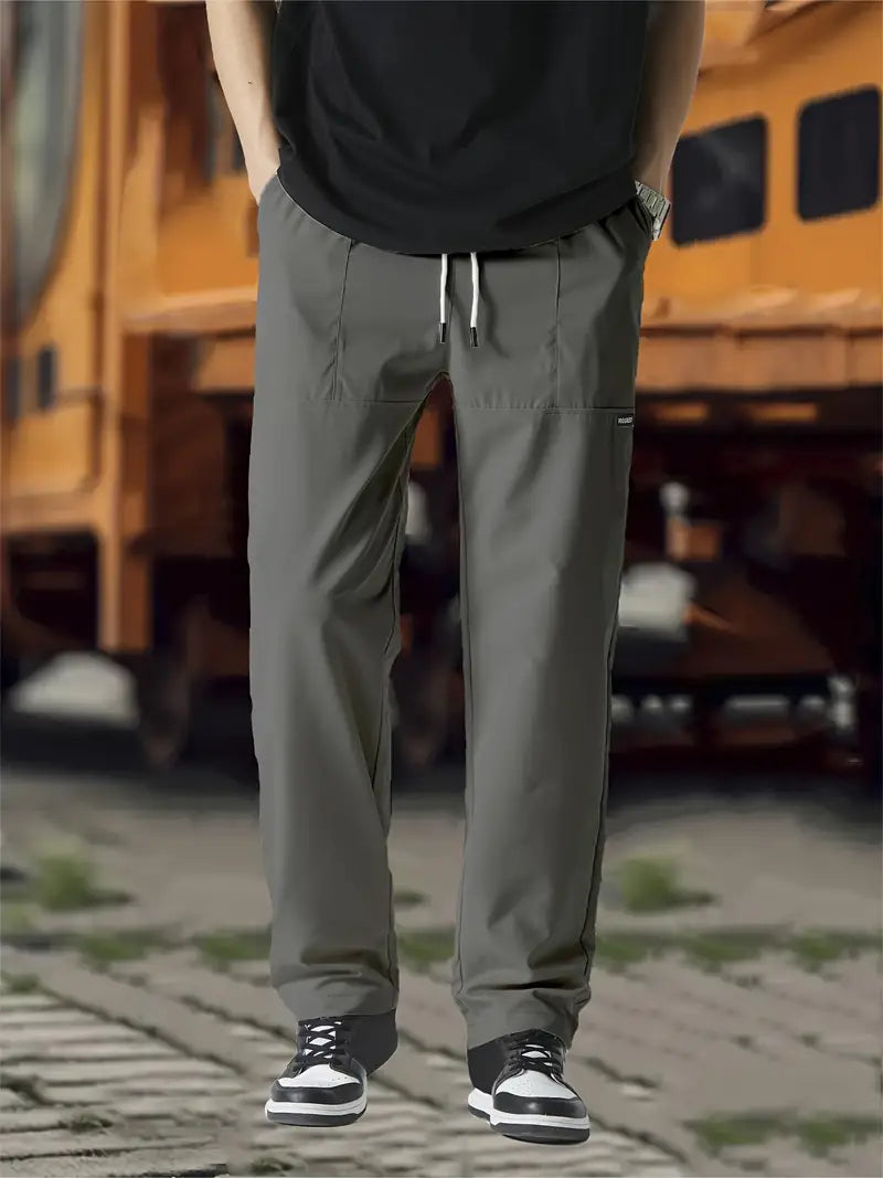 Men’s Joggers – Straight Fit with Soft Feel & Everyday Comfort