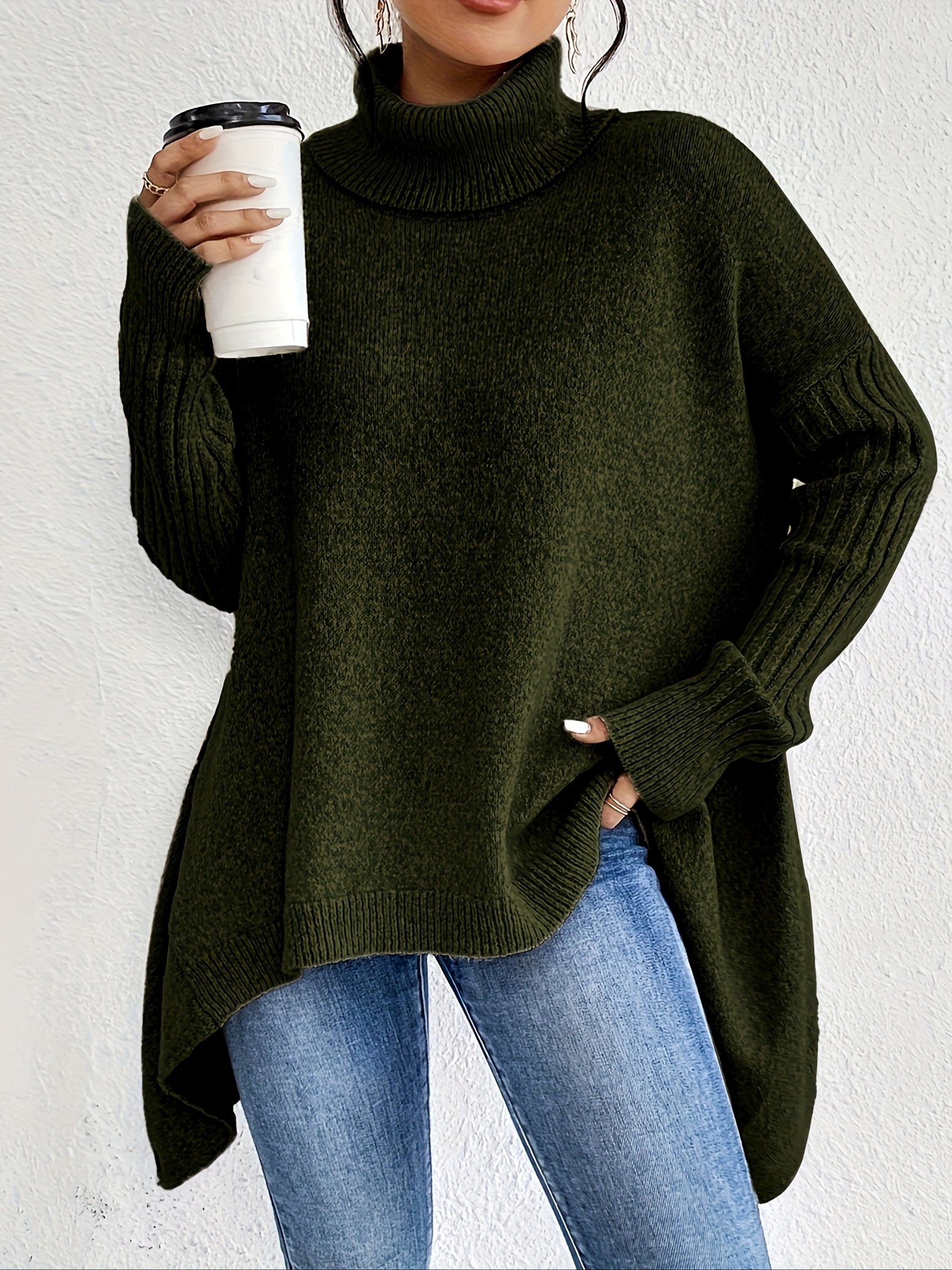 Women’s Roll Neck Jumper