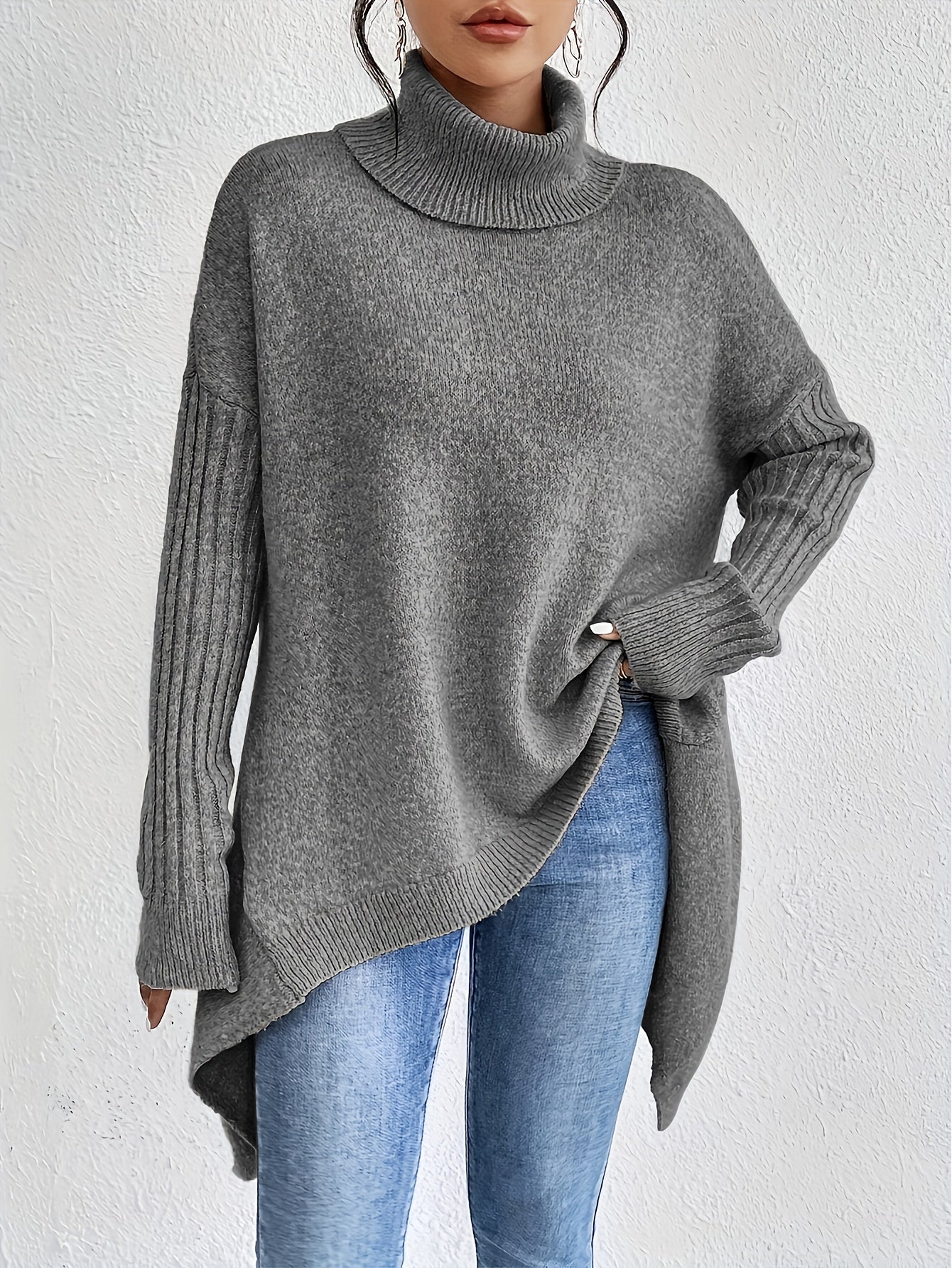 Women’s Roll Neck Jumper