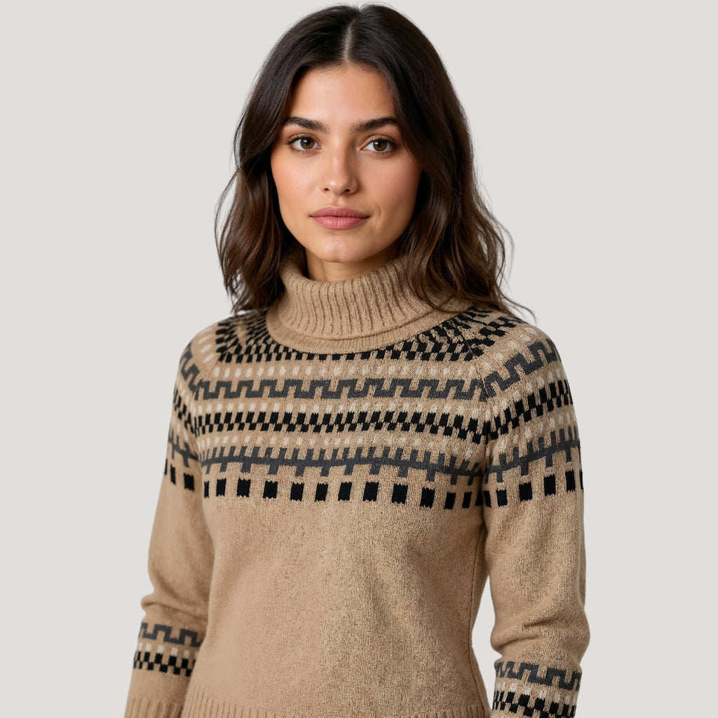Women’s Fair Isle Chunky Knit Jumper