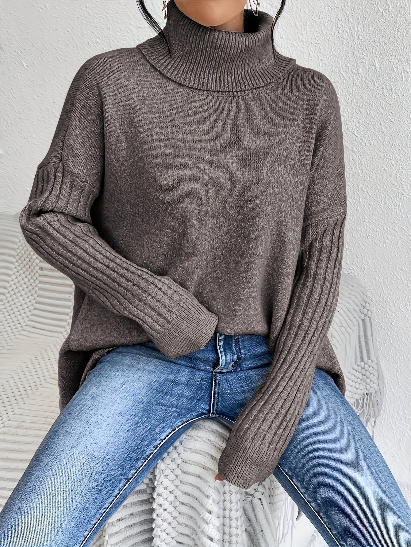 Women’s Roll Neck Jumper