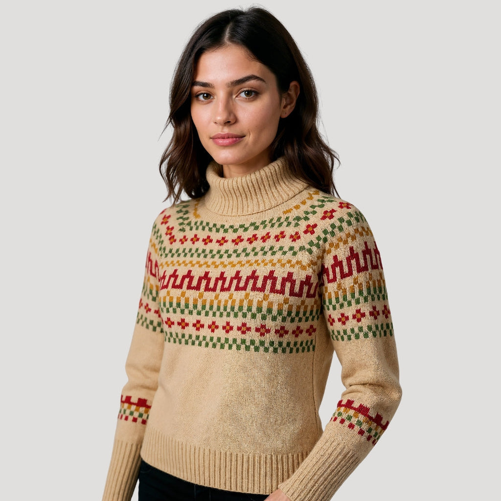 Women’s Fair Isle Chunky Knit Jumper