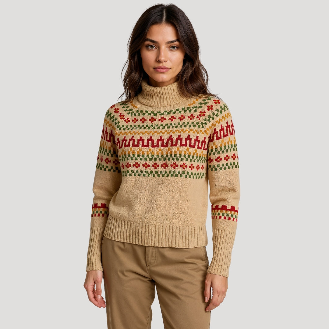 Women’s Fair Isle Chunky Knit Jumper