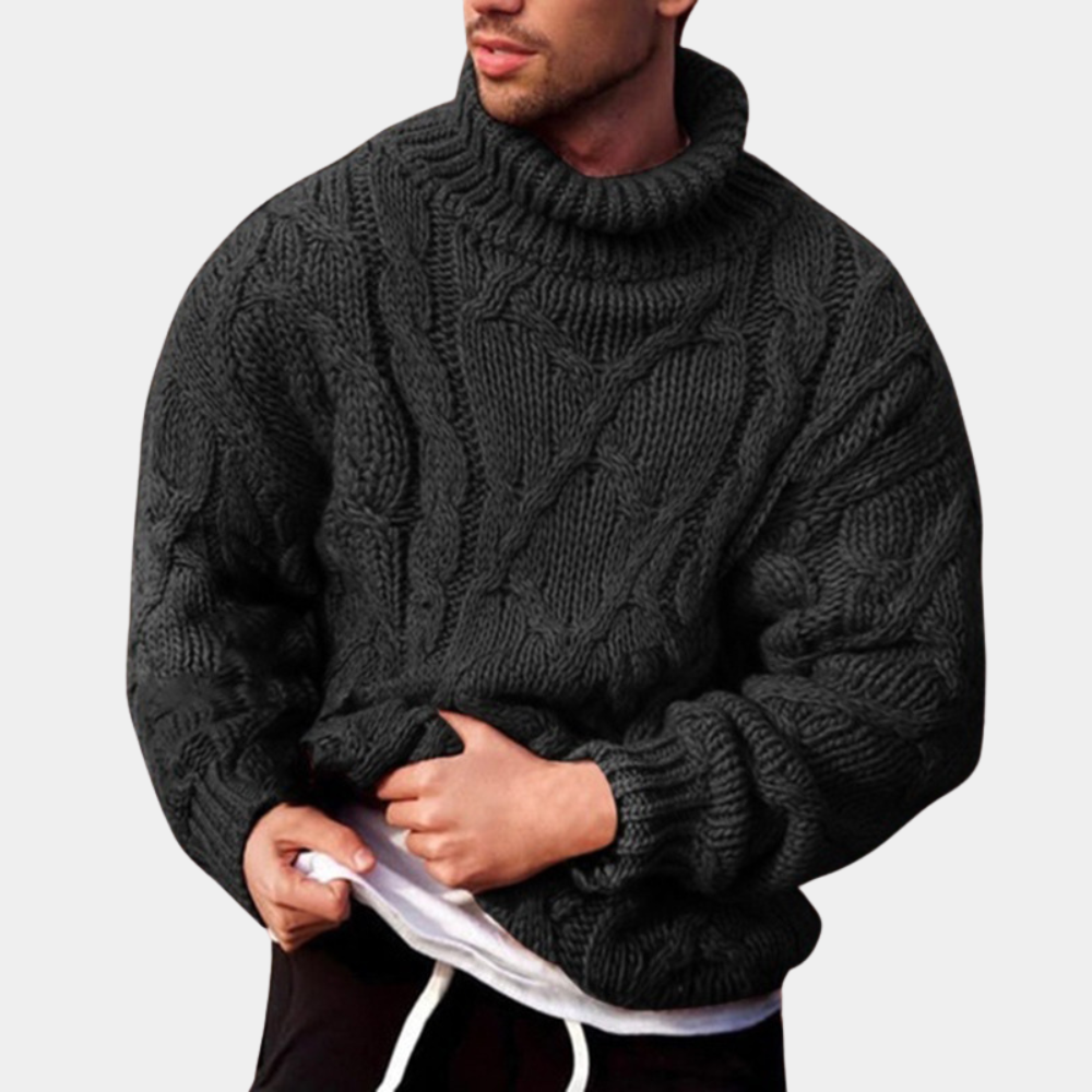 Men’s Roll Neck Jumper