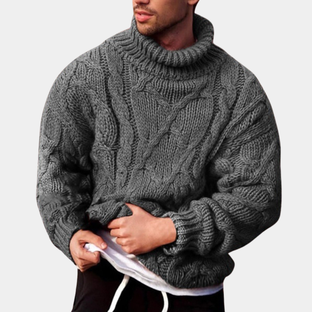 Men’s Roll Neck Jumper