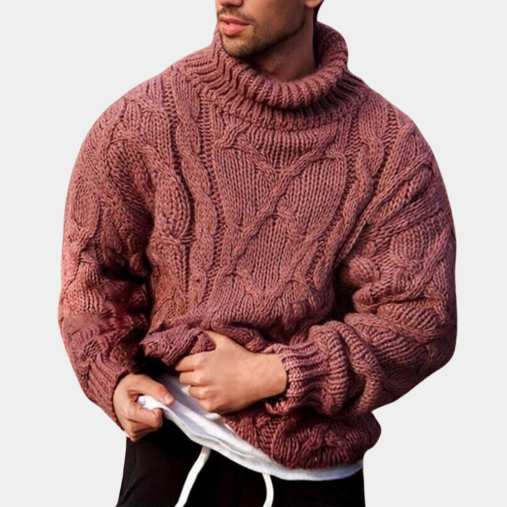 Men’s Roll Neck Jumper