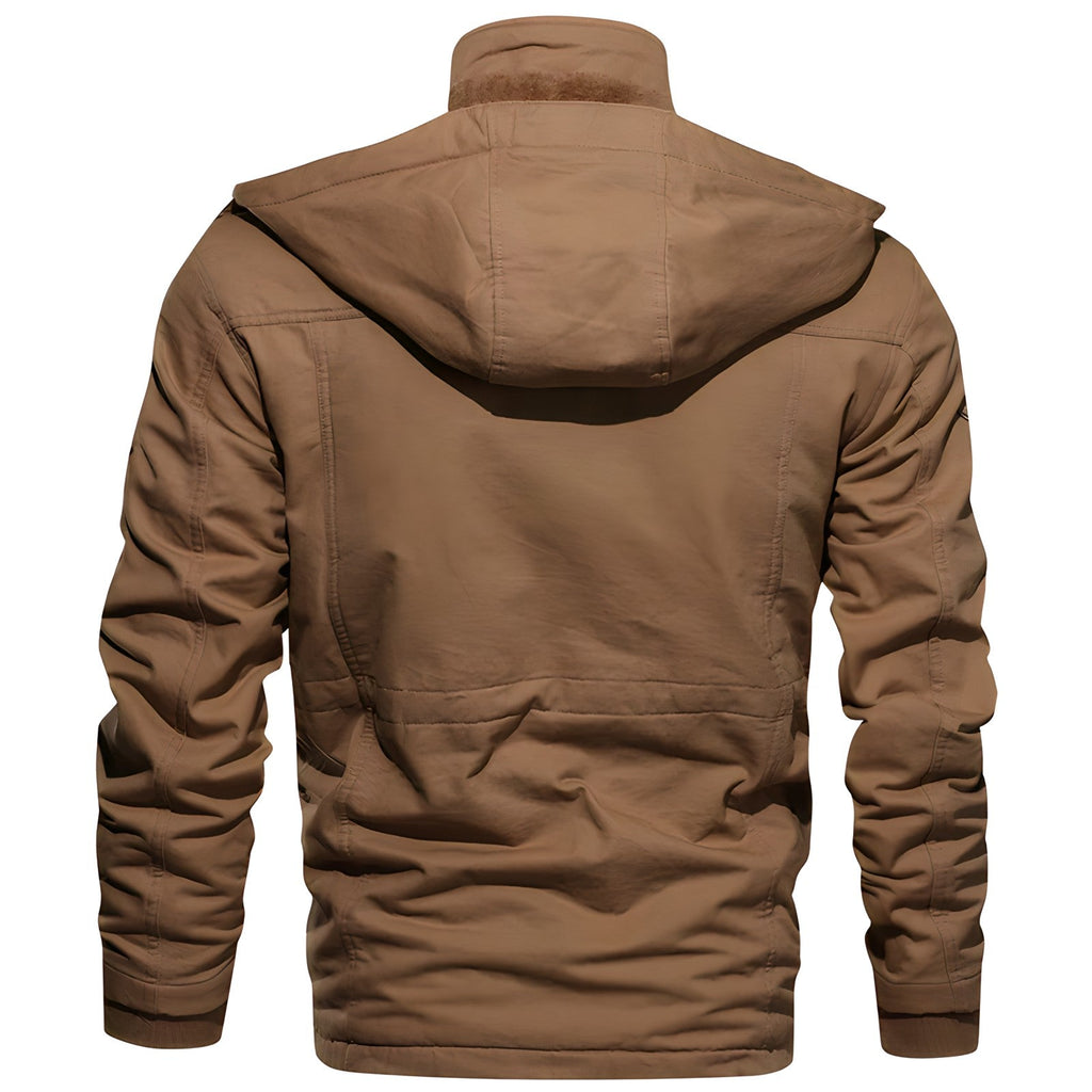 Men’s Tactical Outdoor Jacket – Multi-Pocket and Warm for Everyday Use