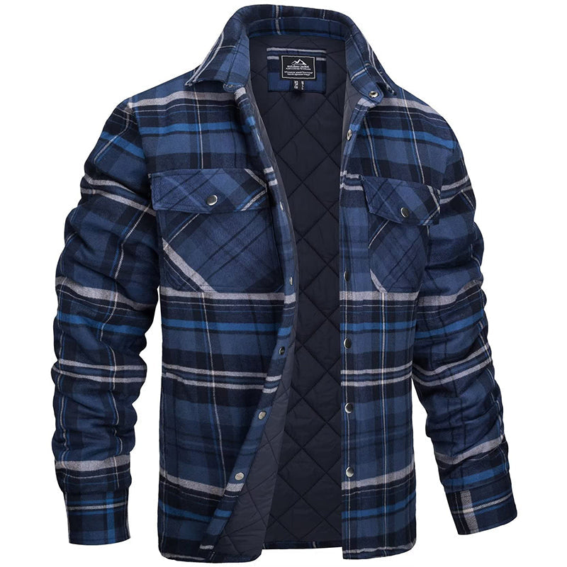 Men’s Checked Overshirt