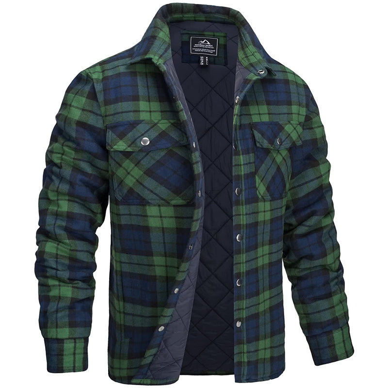 Men’s Checked Overshirt