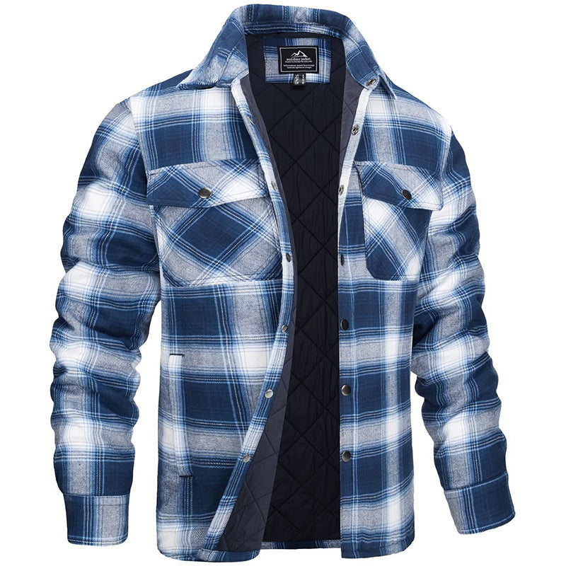 Men’s Checked Overshirt