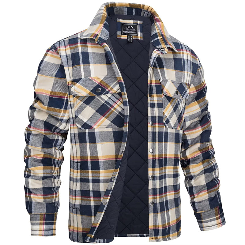 Men’s Checked Overshirt