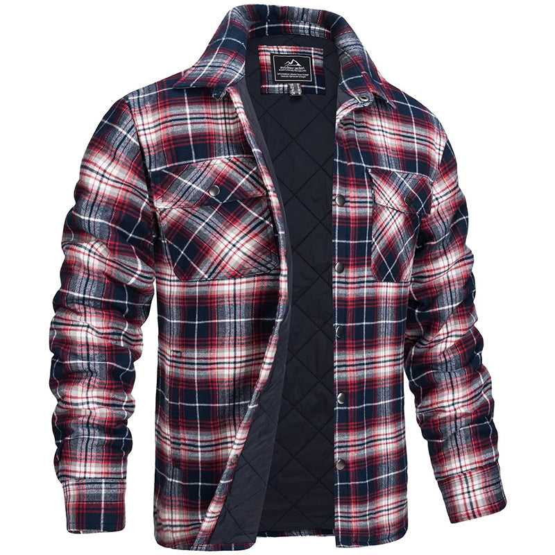 Men’s Checked Overshirt