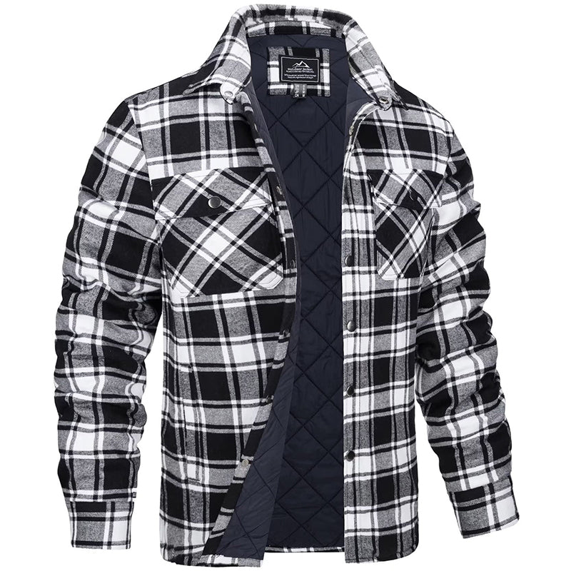 Men’s Checked Overshirt