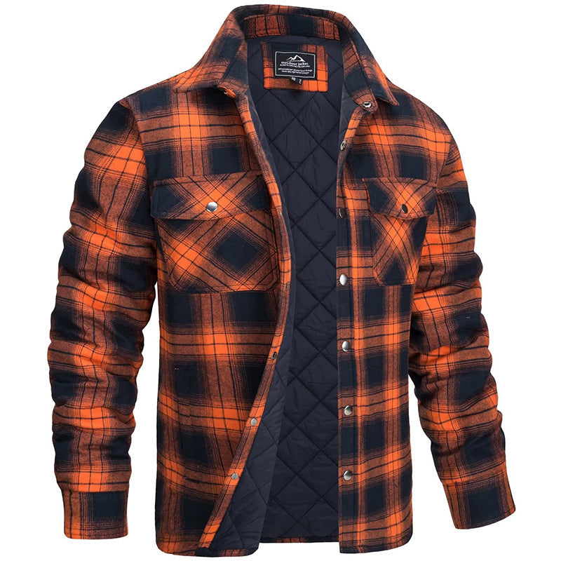 Men’s Checked Overshirt