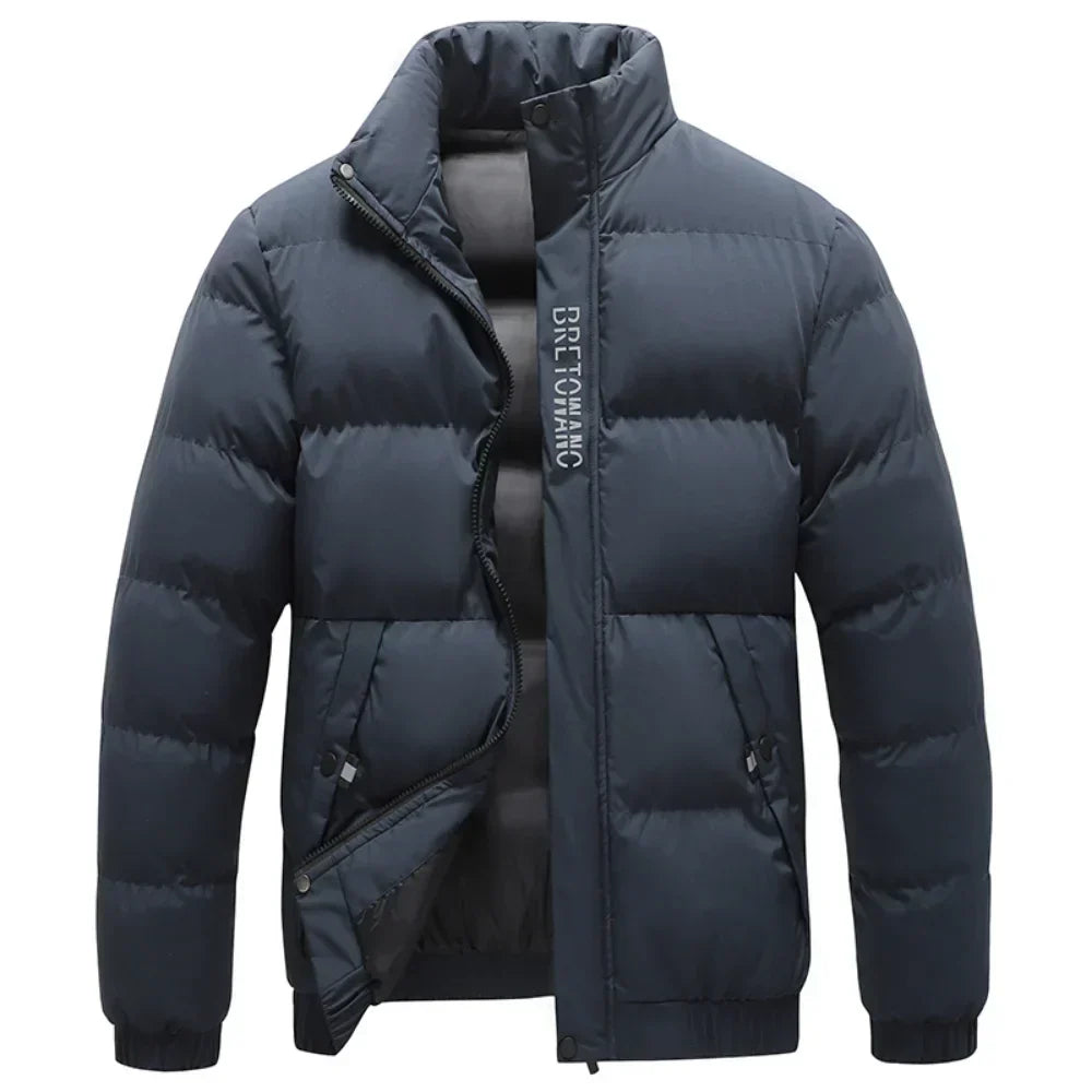 Men's Winter Jacket with Collar