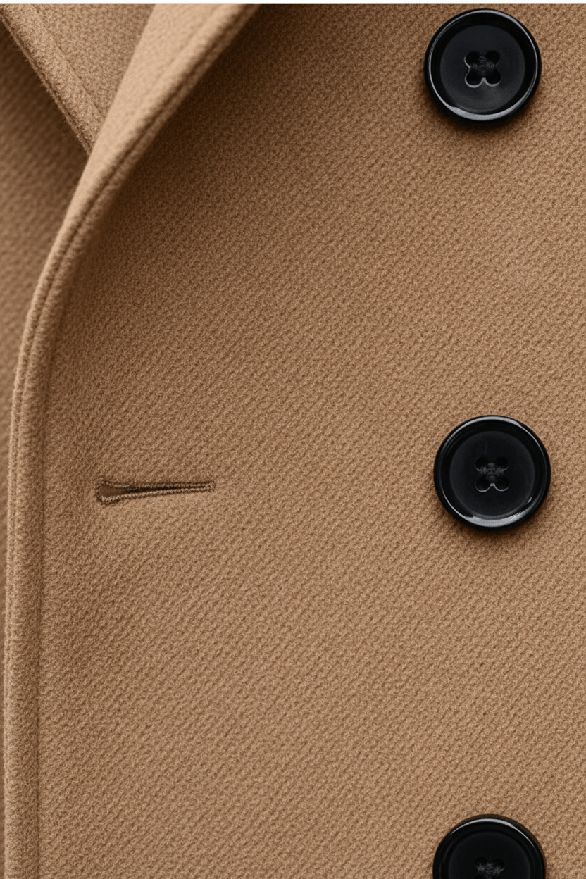 Men’s Double-Breasted Trench Coat