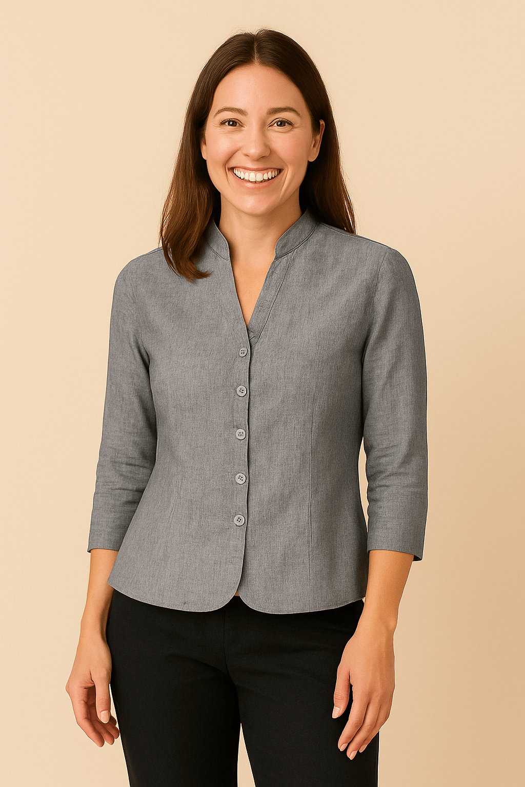 Women’s Linen Blazer – Light & Relaxed Tailored Jacket