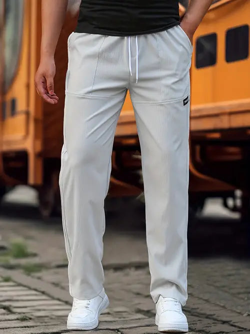 Men’s Joggers – Straight Fit with Soft Feel & Everyday Comfort