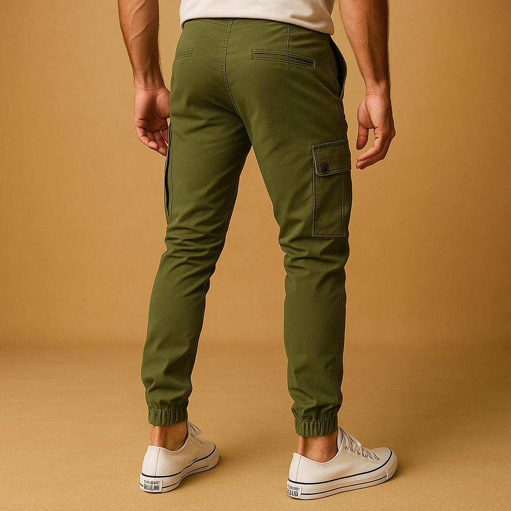 Men’s Cargo Pants with Multiple Pockets – Durable & Functional Design