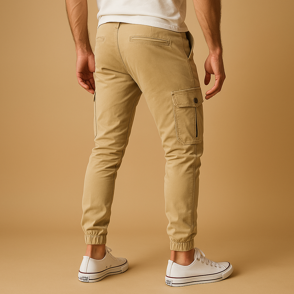 Men’s Cargo Pants with Multiple Pockets – Durable & Functional Design
