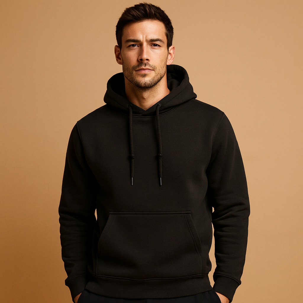 Men’s Hoodie with Drawstring Hood