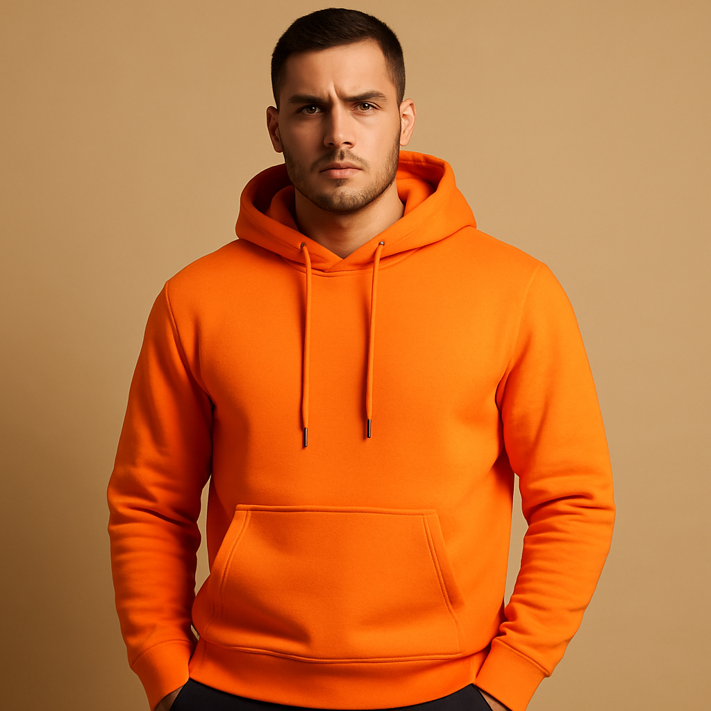 Men’s Hoodie with Drawstring Hood