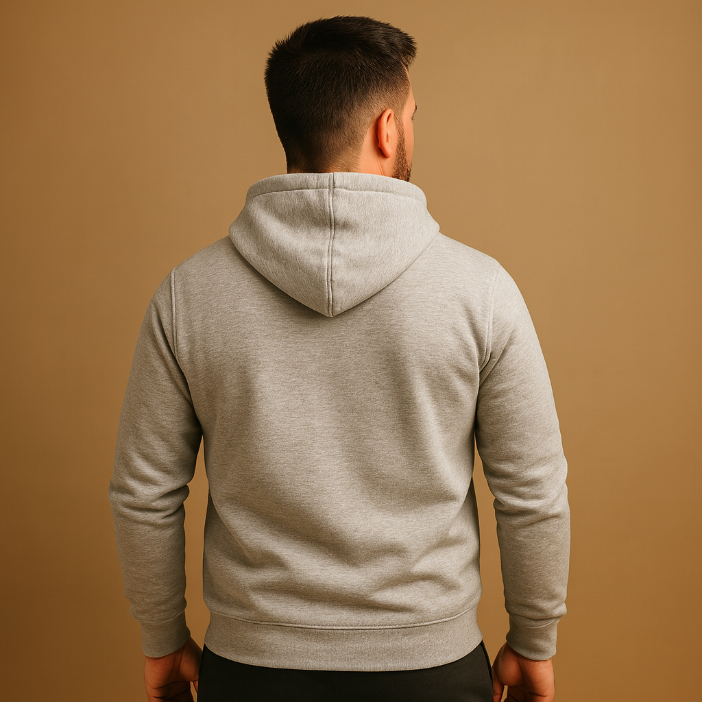 Men’s Hoodie with Drawstring Hood