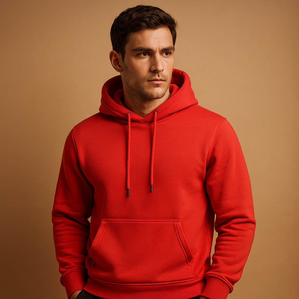 Men’s Hoodie with Drawstring Hood