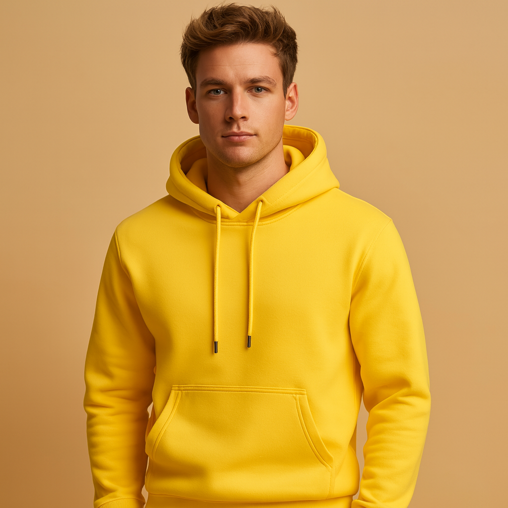 Men’s Hoodie with Drawstring Hood