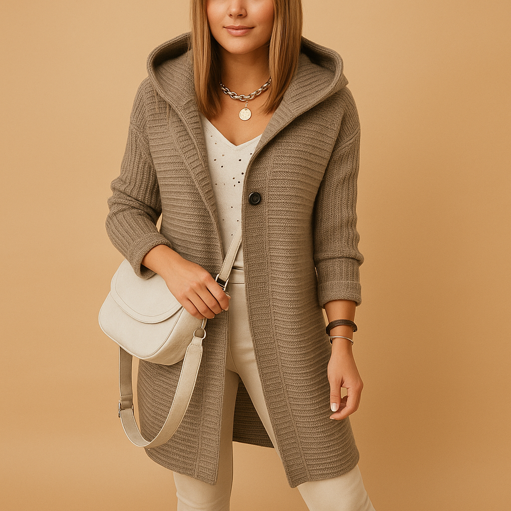 Women’s Open Cardigan in Soft Knit – Timeless Fit for Everyday Wear