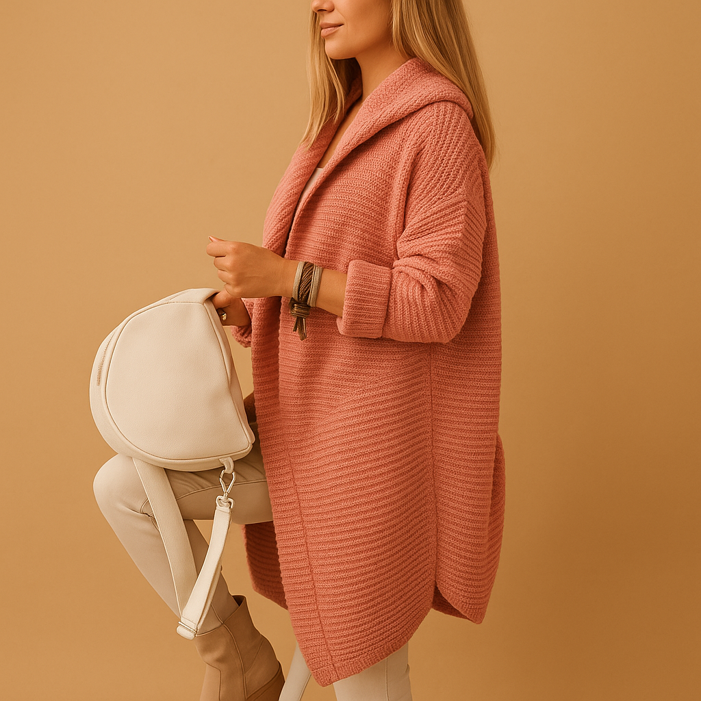 Women’s Open Cardigan in Soft Knit – Timeless Fit for Everyday Wear