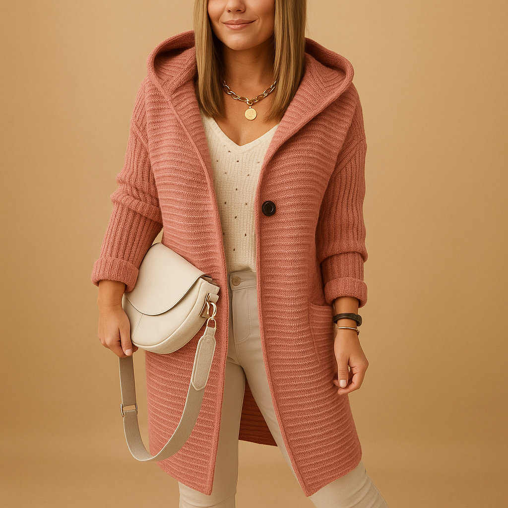 Women’s Open Cardigan in Soft Knit – Timeless Fit for Everyday Wear