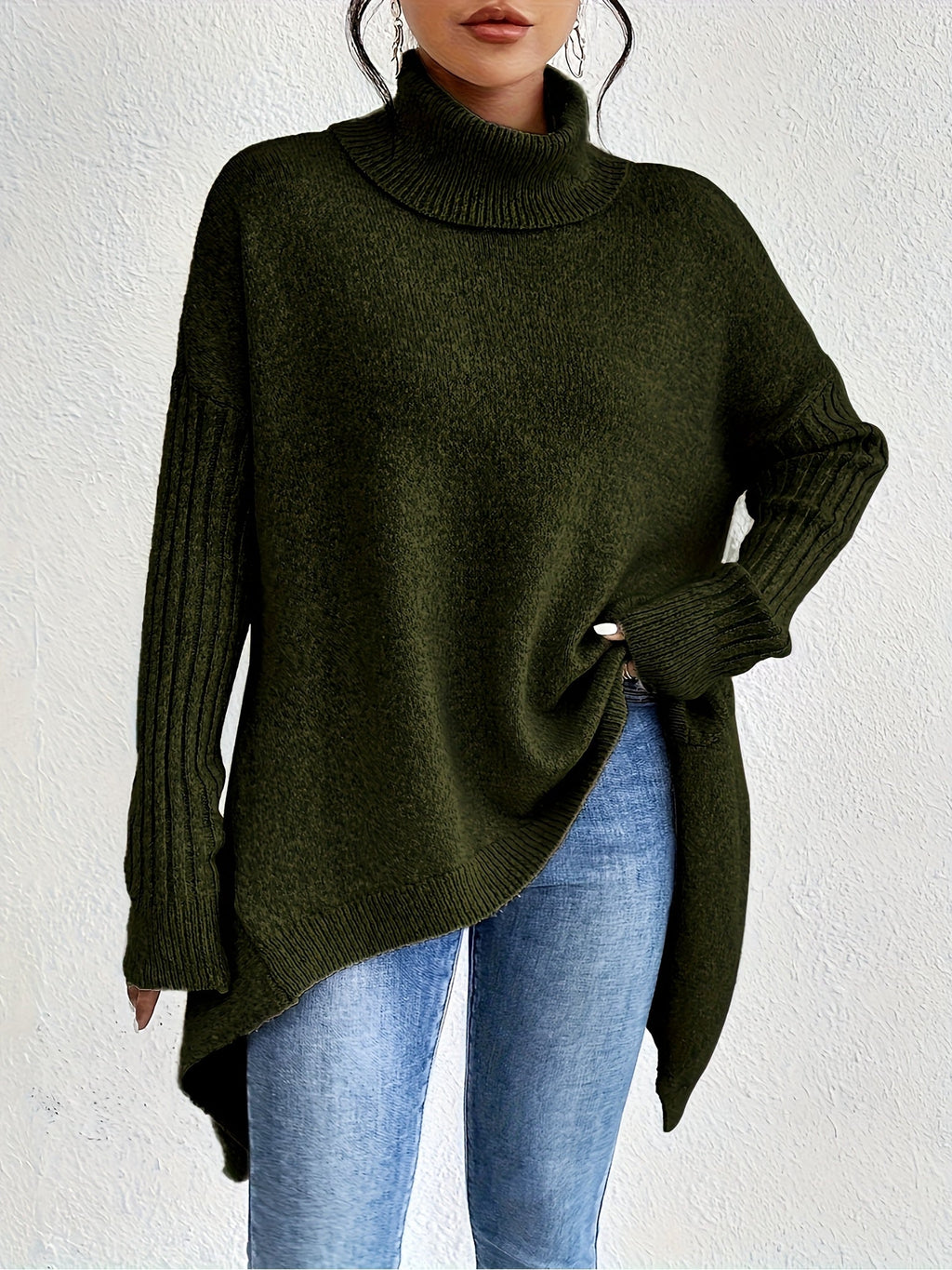 Women’s Roll Neck Jumper