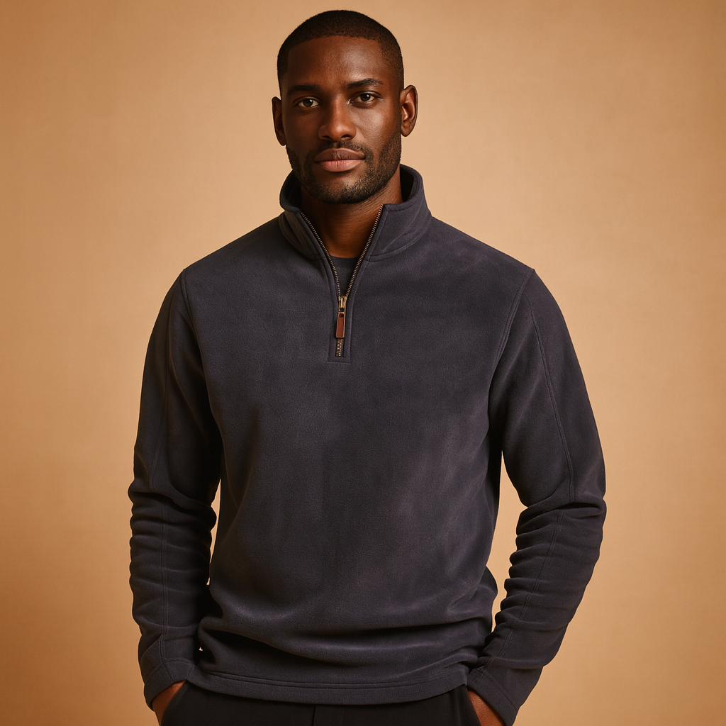 Men’s Half Zip Fleece – Warm and Comfortable Pullover