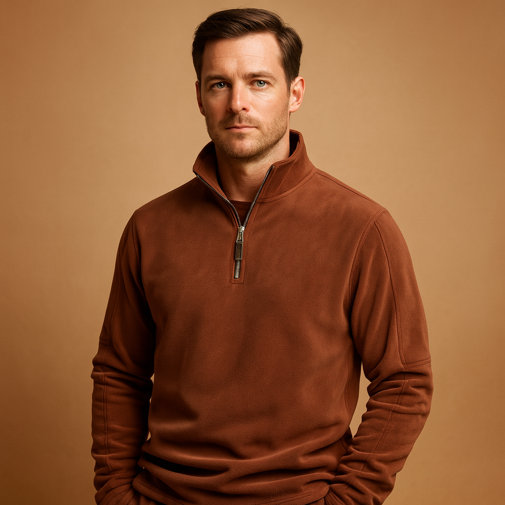 Men’s Half Zip Fleece – Warm and Comfortable Pullover