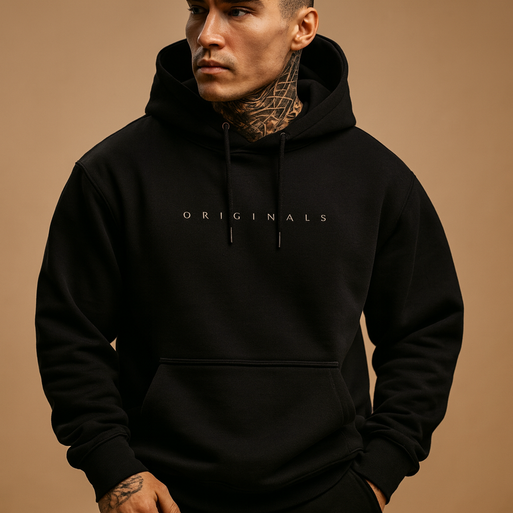Men’s Hooded Sweatshirt – Modern Fit & Everyday Comfort