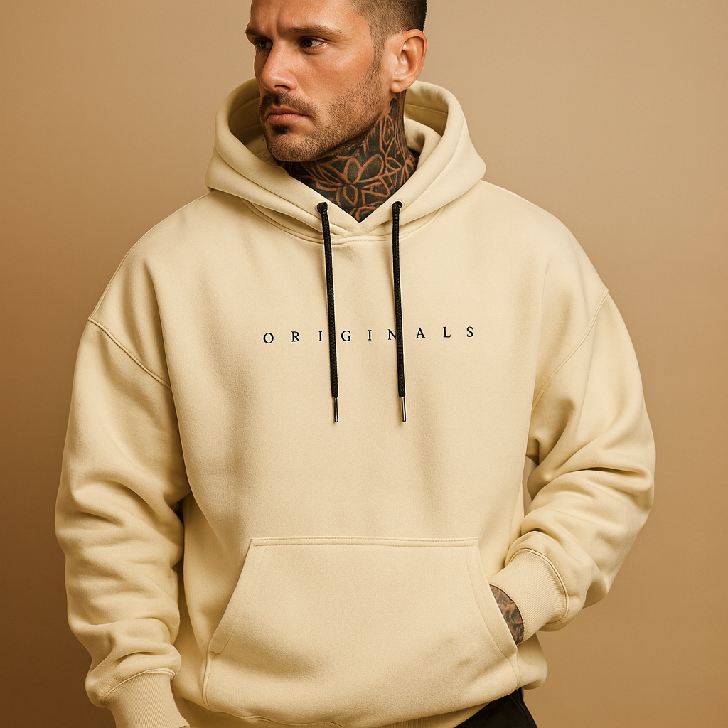 Men’s Hooded Sweatshirt – Modern Fit & Everyday Comfort