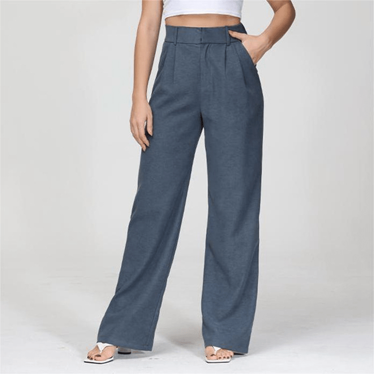 Wide Leg Work Trousers for Women