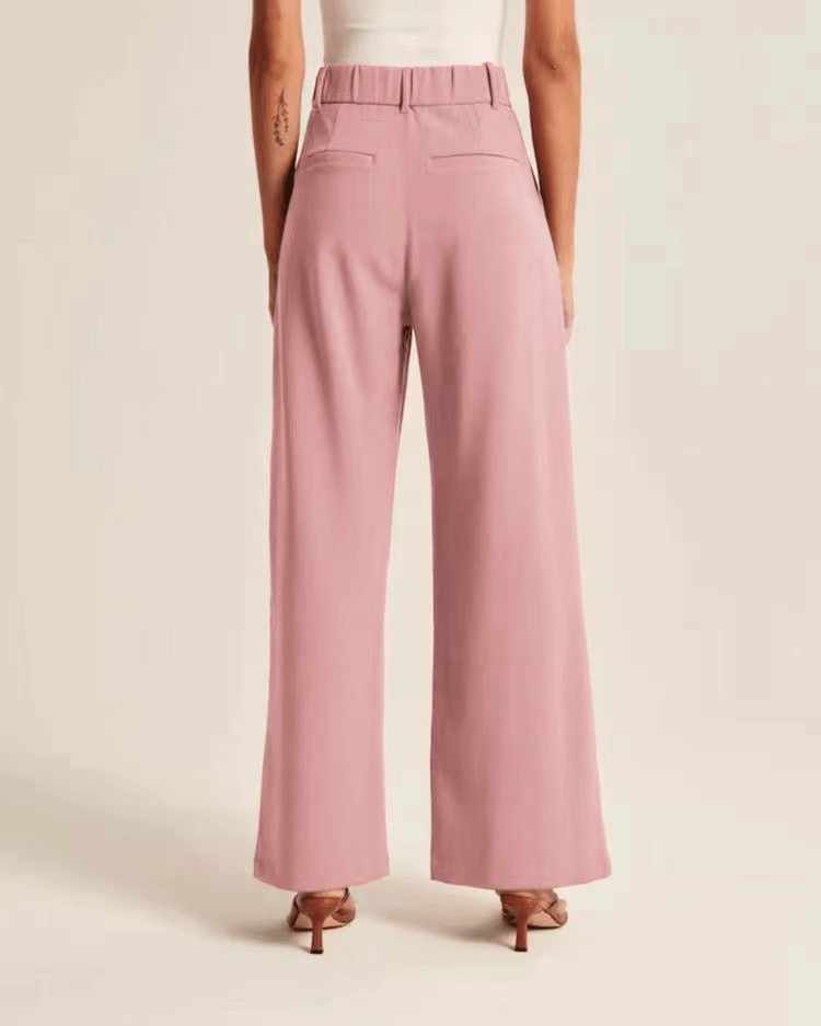 Wide Leg Work Trousers for Women
