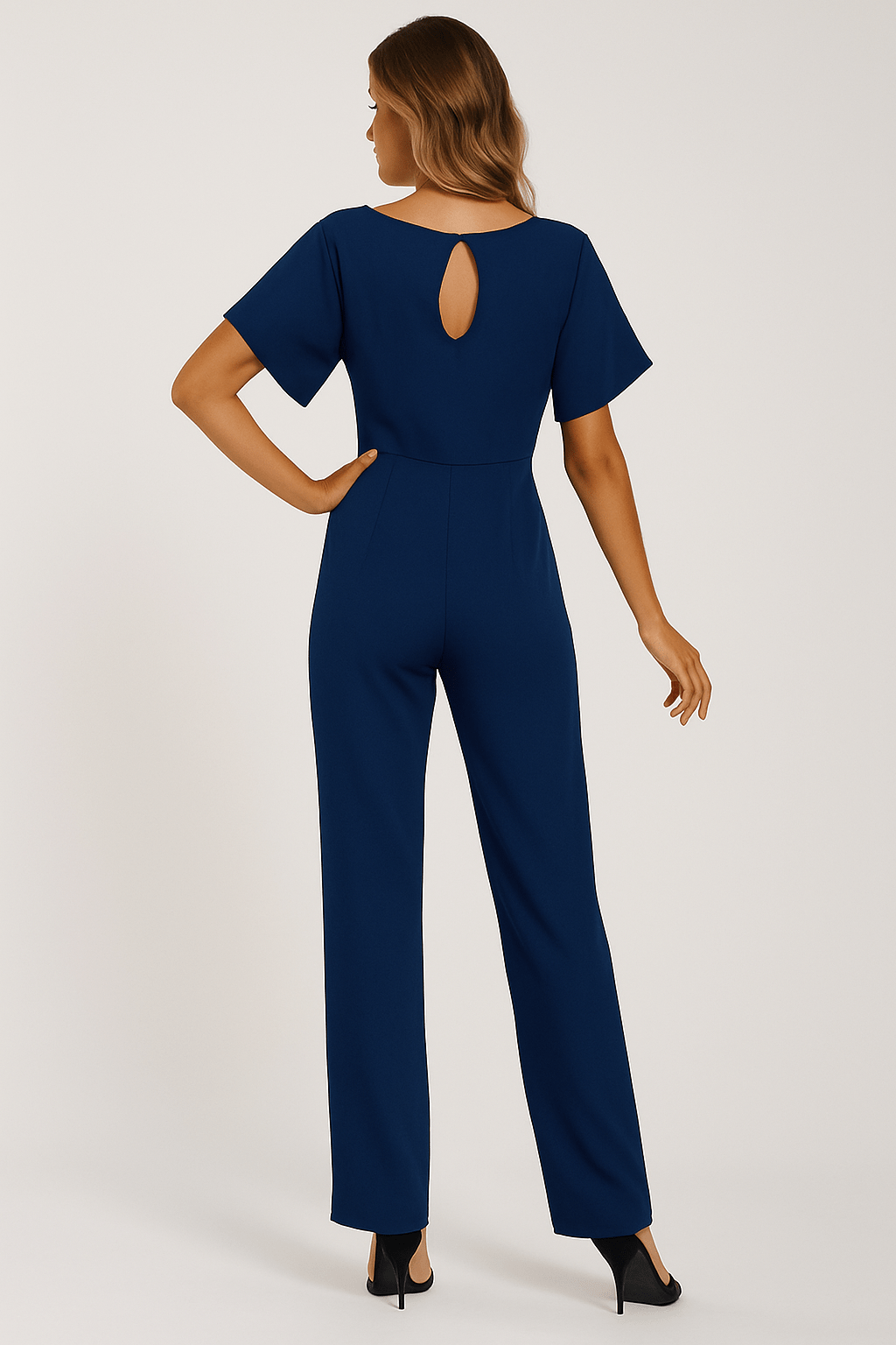Women’s Tie-Waist Jumpsuit – Effortless Style in a One-Piece