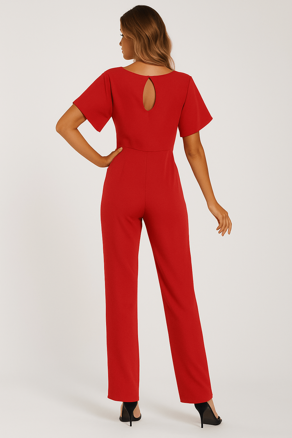 Women’s Tie-Waist Jumpsuit – Effortless Style in a One-Piece