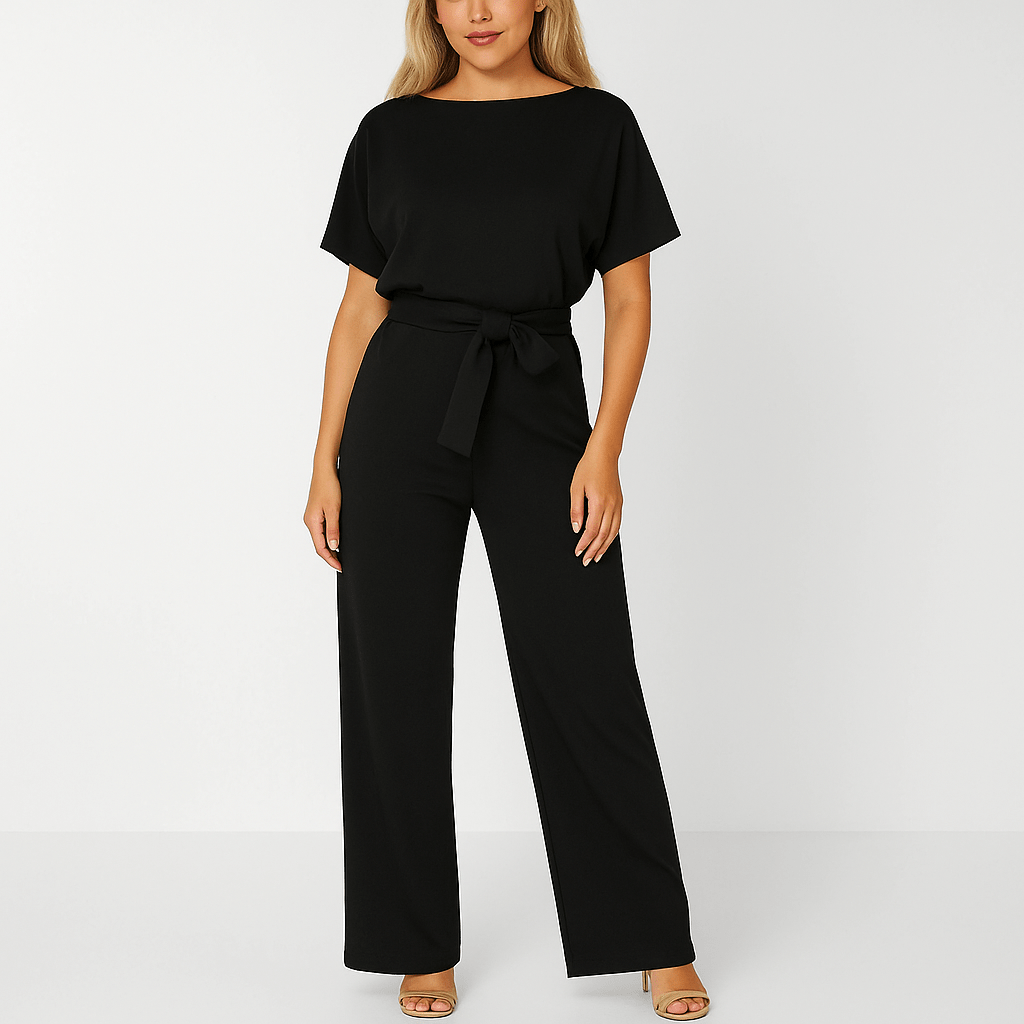 Women’s Tie-Waist Jumpsuit – Effortless Style in a One-Piece