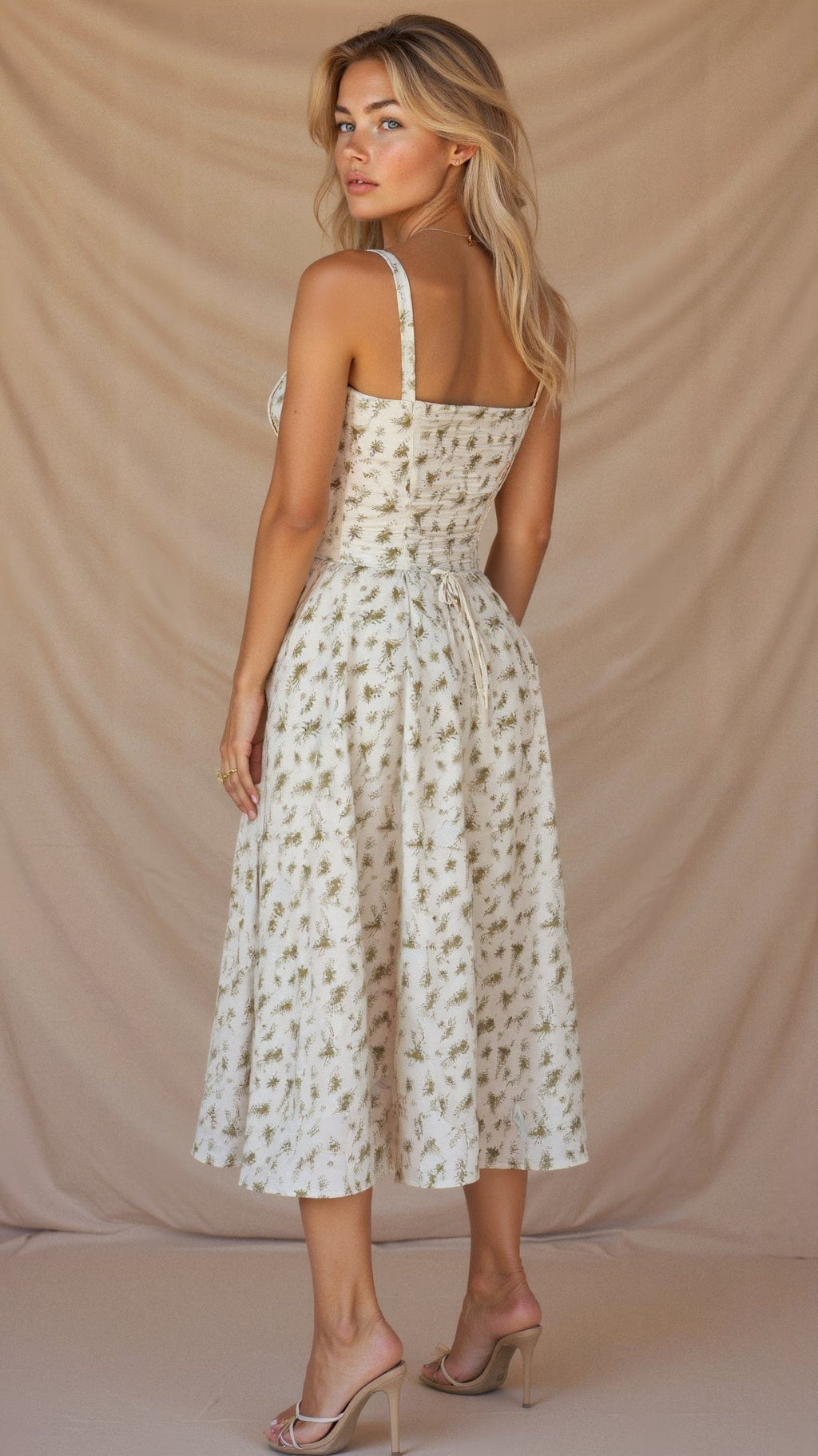 Corset Midi Dress for Women