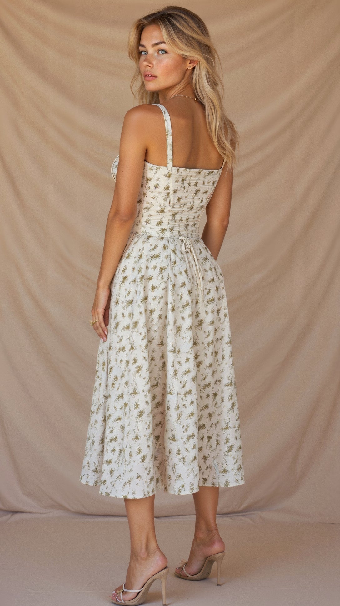 Corset Midi Dress for Women