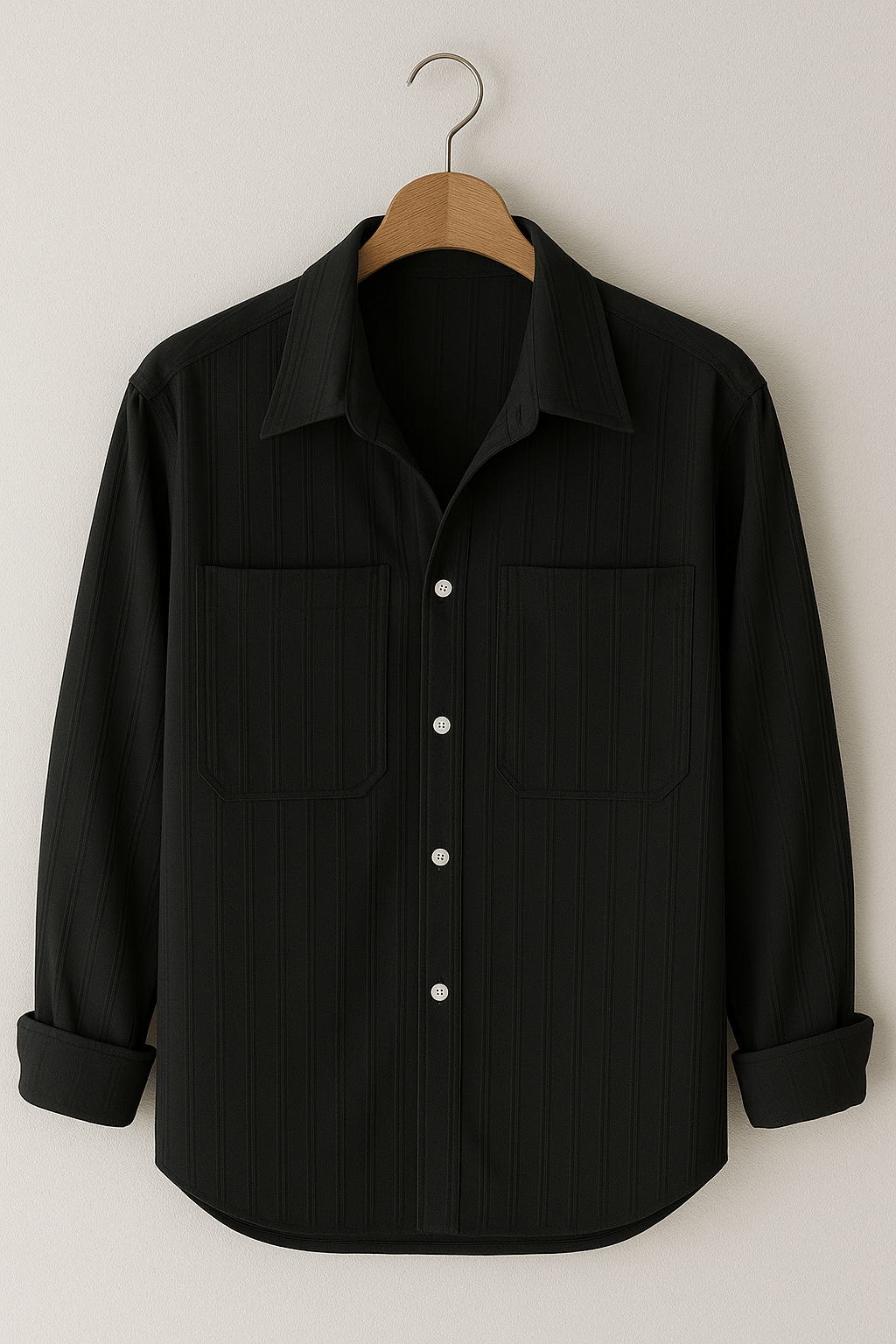 Men’s Striped Long Sleeve Shirt
