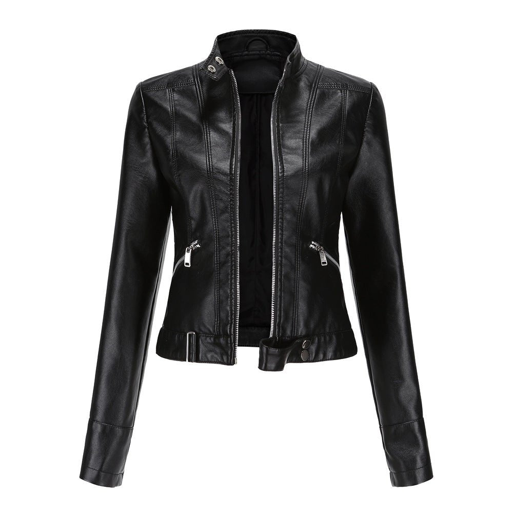 Tailored Leather Jacket for Women