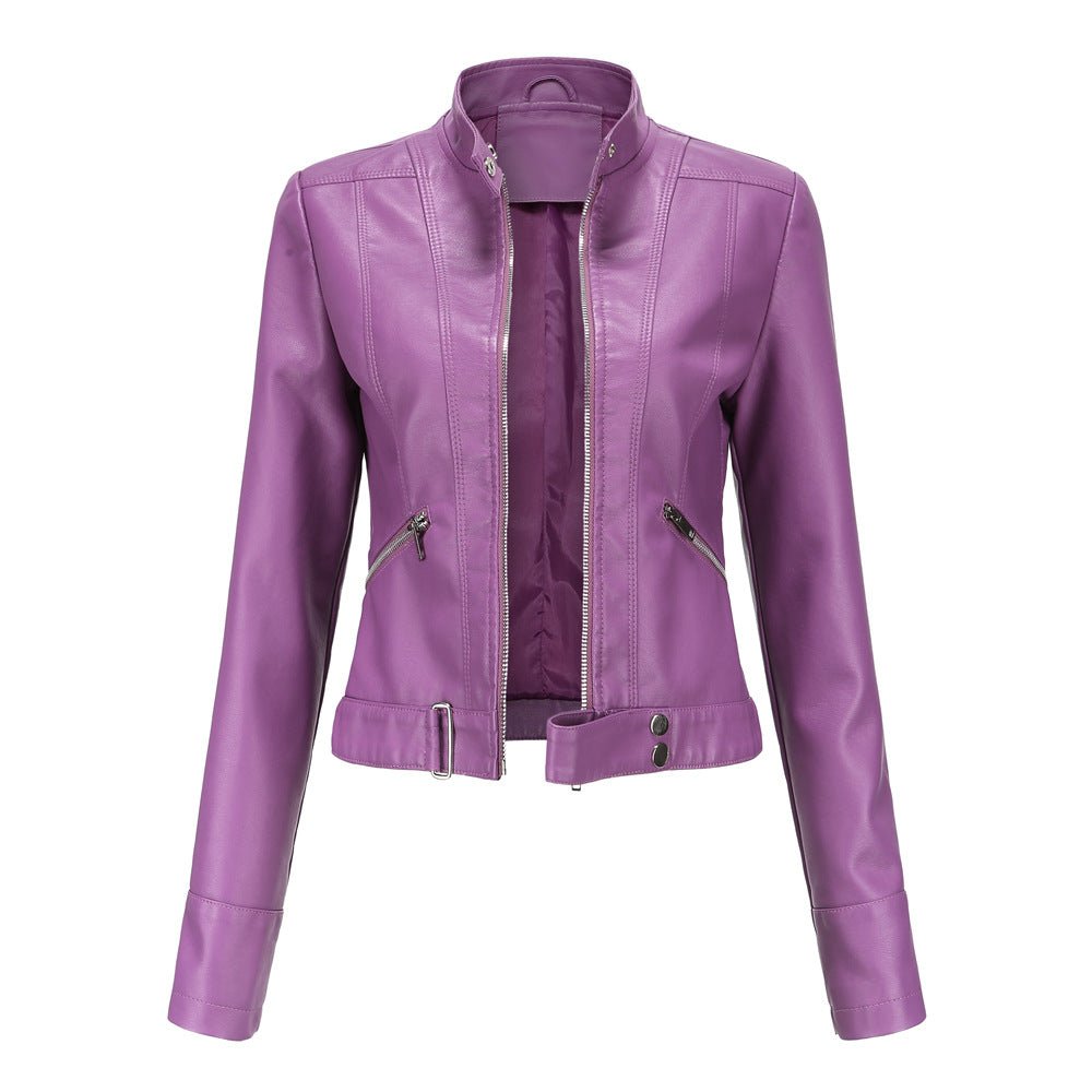 Tailored Leather Jacket for Women