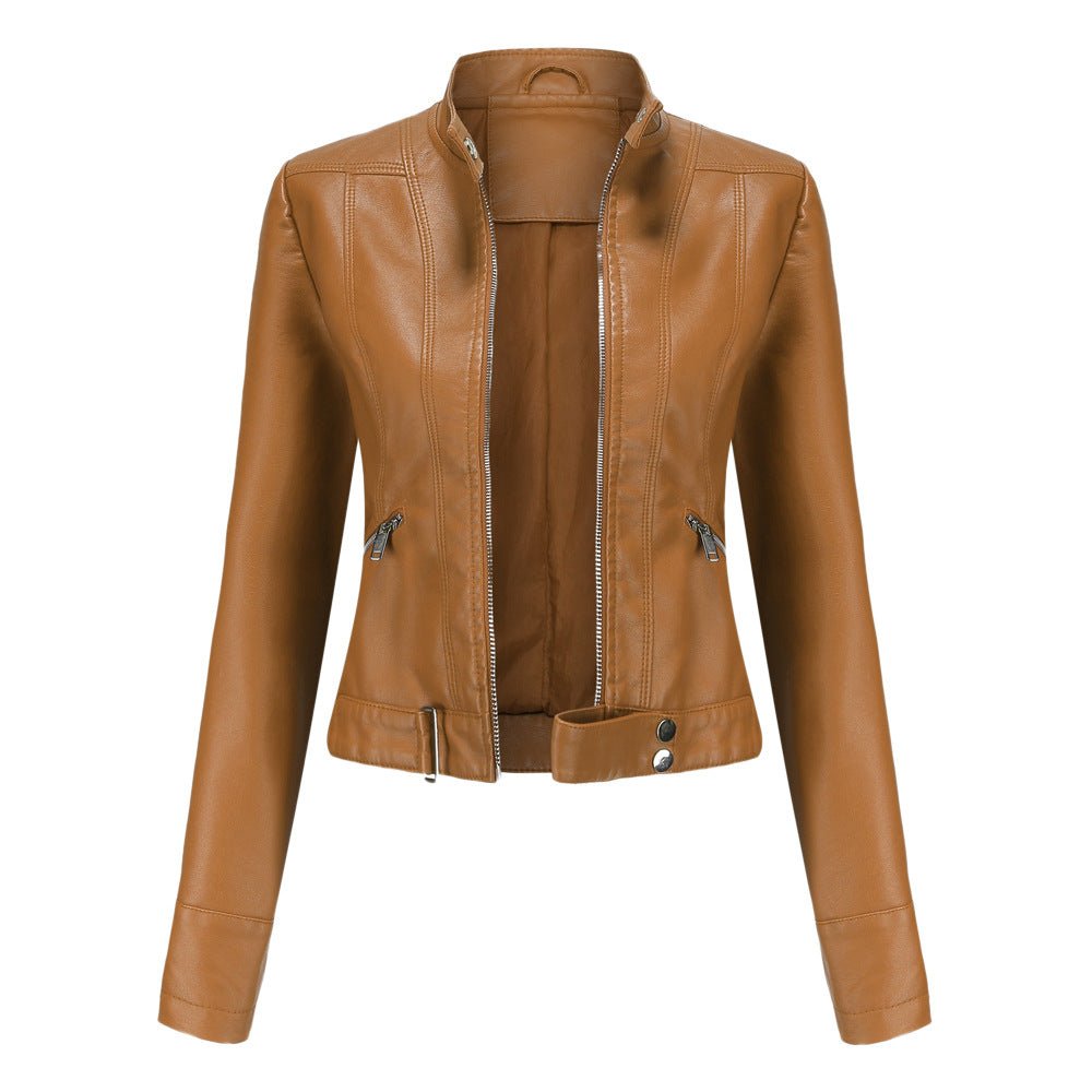 Tailored Leather Jacket for Women