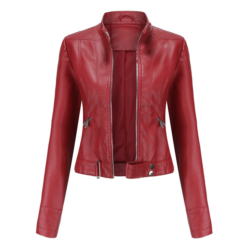 Tailored Leather Jacket for Women