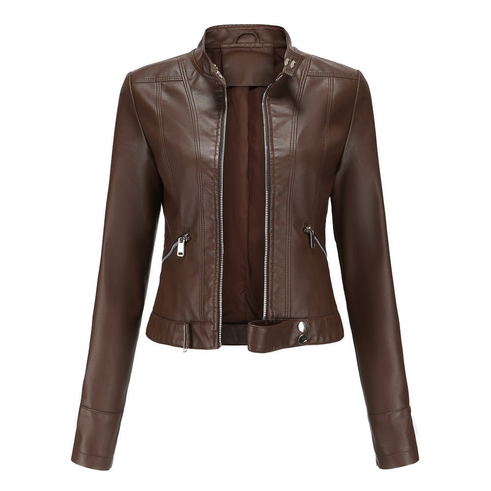 Tailored Leather Jacket for Women